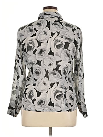 Apostrophe Long Sleeve Blouse (view 2)