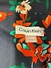 Calvin Klein 100% Polyester Floral Black Casual Dress Size 2 (petite) - photo 7