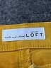 Ann Taylor LOFT Color Block Yellow Jeans Size 6 - photo 7