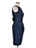 Alfred Sung 100% Polyester Solid Blue Cocktail Dress Size 6 - photo 4