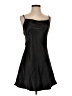 Cider Solid Black Cocktail Dress Size S - photo 1