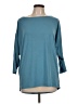Athleta Teal 3/4 Sleeve T-Shirt Size L - photo 1