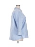 Foxcroft 100% Cotton Blue 3/4 Sleeve Button-Down Shirt Size 22 - photo 4