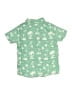 Assorted Brands 100% Cotton Tropical Green Short Sleeve Button-Down Shirt Size 4T - photo 2