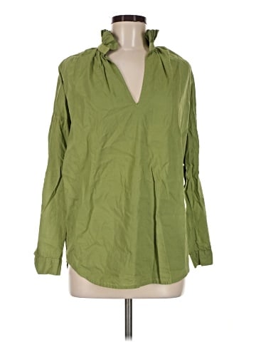 A Shirt Thing Long Sleeve Blouse (view 1)