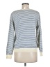 Galeries Lafayette Stripes Blue Pullover Sweater Size Med (2) - photo 2