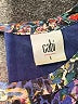 CAbi 100% Polyester Blue Sleeveless Blouse Size L - photo 7
