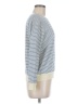 Galeries Lafayette Stripes Blue Pullover Sweater Size Med (2) - photo 4