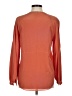 Joie Orange Long Sleeve Blouse Size M - photo 2