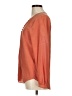 Joie Orange Long Sleeve Blouse Size M - photo 5