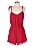 BCBGMAXAZRIA 100% Polyester Solid Red Romper Size S - photo 1
