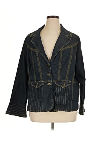 Ashley Stewart Denim Jacket (view 1)