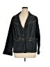 Ashley Stewart Stripes Blue Denim Jacket Size 16 Plus - photo 1