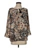 Zac & Rachel 100% Polyester Gray Long Sleeve Blouse Size S - photo 1