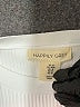 Happily Grey 100% Nylon White Tank Top Size M - photo 7