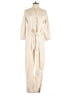 BA&SH Metallic Ivory Jumpsuit Size Sm (1) - photo 1