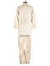 BA&SH Metallic Ivory Jumpsuit Size Sm (1) - photo 2