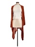 Chico's 100% Rayon Orange Cardigan Size Lg (2) - photo 1