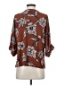 14th & Union Brown 3/4 Sleeve Blouse Size S - photo 2