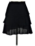 Gibson Look Solid Black Casual Skirt Size XS - photo 1