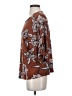 14th & Union Brown 3/4 Sleeve Blouse Size S - photo 5