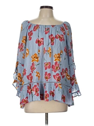 Fever 3/4 Sleeve Blouse (view 1)