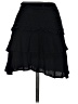 Gibson Look Solid Black Casual Skirt Size XS - photo 2