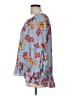 Fever 100% Rayon Blue 3/4 Sleeve Blouse Size L - photo 5