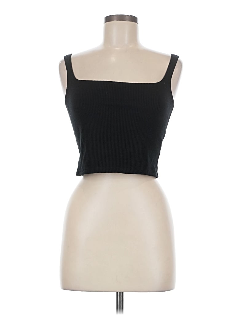 Pre-owned Reformation Jeans Tank Top In Black