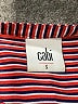 CAbi 100% Polyester Stripes Red Long Sleeve Blouse Size S - photo 7