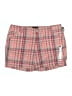 Lee Plaid Red Shorts Size 16 - photo 1