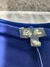Lily Rose 100% Nylon Blue Sleeveless Top Size M - photo 7