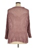 Peruvian Connection Metallic Pink Pullover Sweater Size XL - photo 2