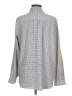 Ann Taylor 100% Polyester Gray Long Sleeve Blouse Size M - photo 2