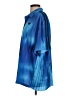 Adidas 100% Polyester Tie-dye Blue Short Sleeve Blouse Size S - photo 5
