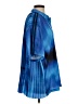 Adidas 100% Polyester Tie-dye Blue Short Sleeve Blouse Size S - photo 4