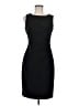 Calvin Klein Solid Black Cocktail Dress Size 6 - photo 1