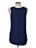 Fortune + Ivy 100% Polyester Blue Sleeveless Blouse Size L - photo 2
