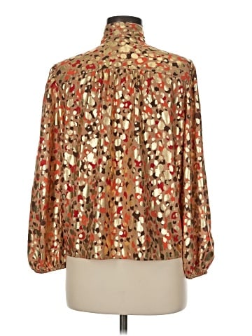 Ann Taylor Factory Long Sleeve Blouse (view 2)