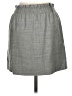 J.Crew Chevron-herringbone Gray Wool Skirt Size 6 - photo 2