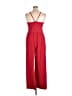 Halara Solid Red Jumpsuit Size XL - photo 2