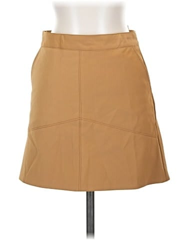 Shinestar Faux Leather Skirt (view 1)
