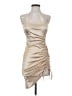 Glare Tan Cocktail Dress Size S - photo 1