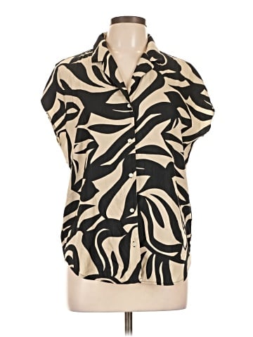 Philosophy Republic Clothing Short Sleeve Blouse (view 1)