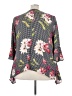 Relativity Gray 3/4 Sleeve Blouse Size 3X - photo 2