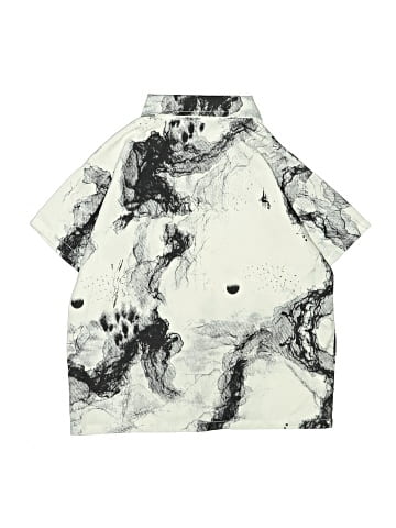 Unbranded Short Sleeve Button-Down Shirt (view 2)