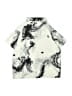 Unbranded Print Silver Short Sleeve Button-Down Shirt Size 130 cm / US 8 - photo 2