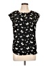 Talbots 100% Polyester Black Sleeveless Blouse Size 10 - photo 1