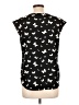 Talbots 100% Polyester Black Sleeveless Blouse Size 10 - photo 2