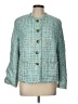 Escada Tweed Teal Jacket Size EU 44 / US 14 - photo 1